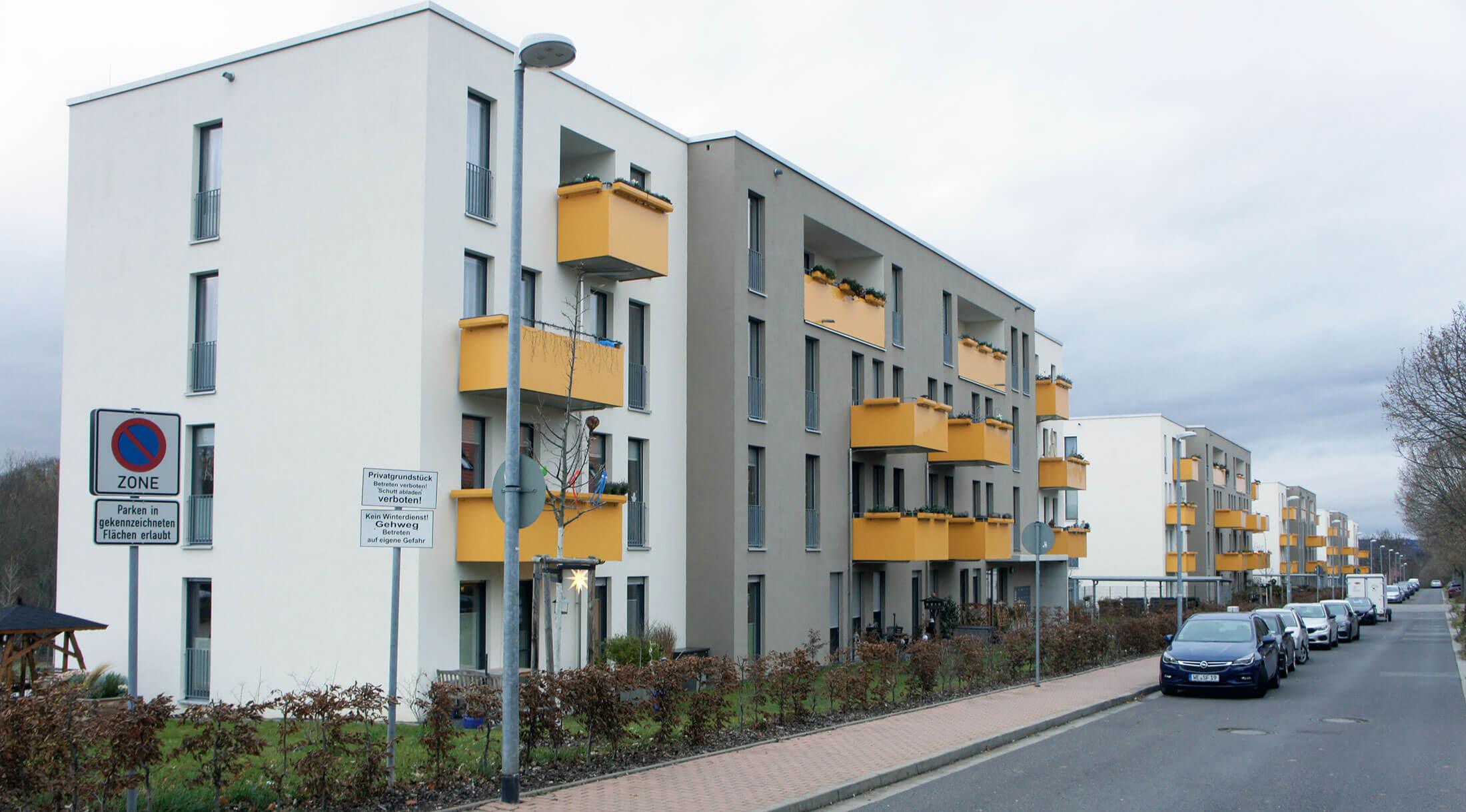 Weimar, Paul-Klee-Straße: Neubau Wohngebiet, 8x 5 geschossige Wohnhäuser…
